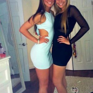 Nasty Gal Cut-out Bodycon Dress